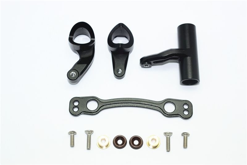 GPM Alu Lenkungs-Set schwarz ARRMA Kraton, Talion, Typhon, Senton, Outcast, Firete 6s MAK048BK