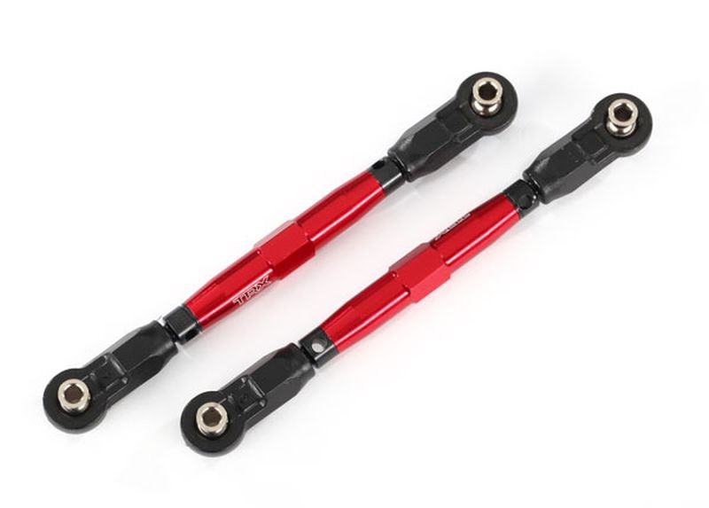 Traxxas Vorspurstangen Alu rot + Zubehör 8948R