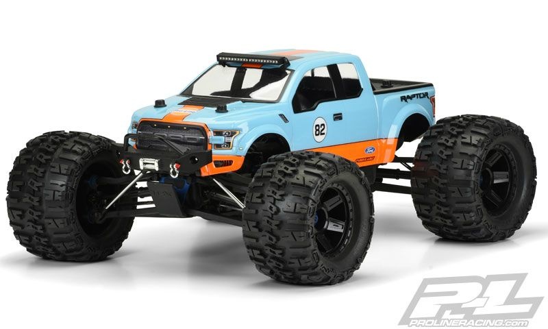 Pro-Line 2017 Ford F-150 Raptor Karo (klar) TRX Revo3.3, T-Maxx3.3 + MGT & Summit 3468-00 - Abbildung 1