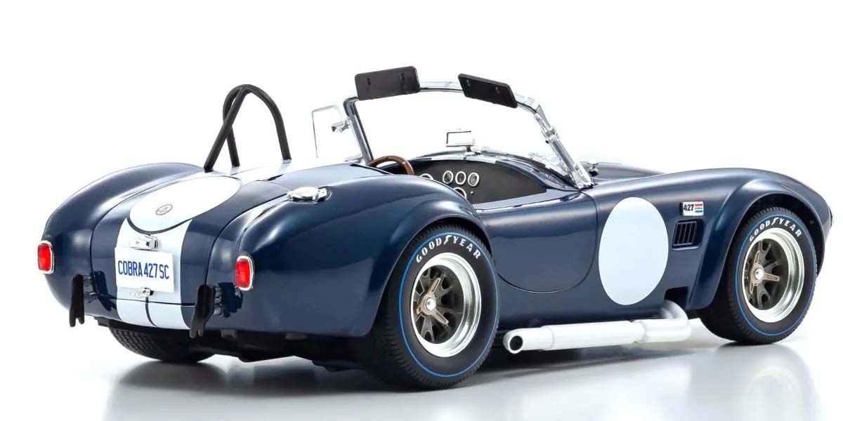 Kyosho 1:18 Shelby Cobra 427 S/C Spider 1962 Blue-White 08048DBL - Abbildung 2