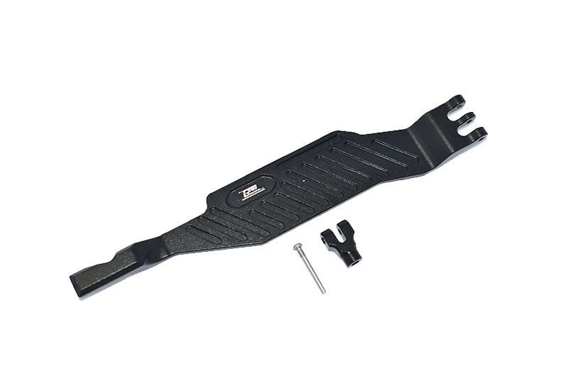 GPM Alu Akkuhalter schwarz Traxxas Hoss