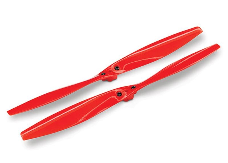 Traxxas Rotorblatt-Set, rot (2) (with Schrauben) 7928