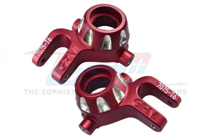 GPM Aluminium 7075-T6 Lenkhebel vorne rot GPM Traxxas Sledge SLE021R