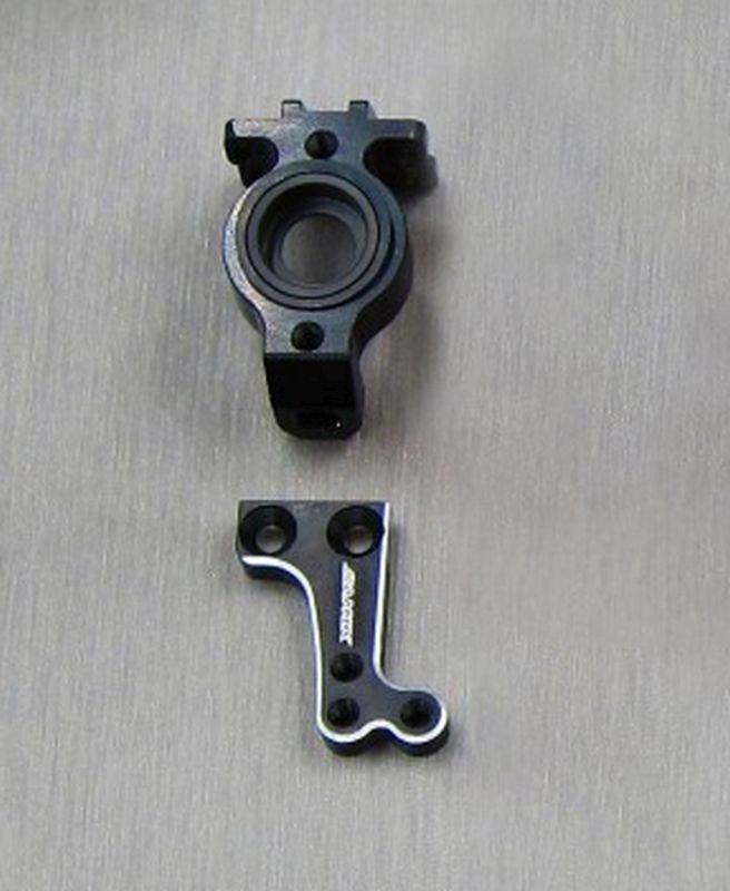SAMIX Lenkhebel l/r (8°) schwarz für Axial SCX10 SCX-6012-8