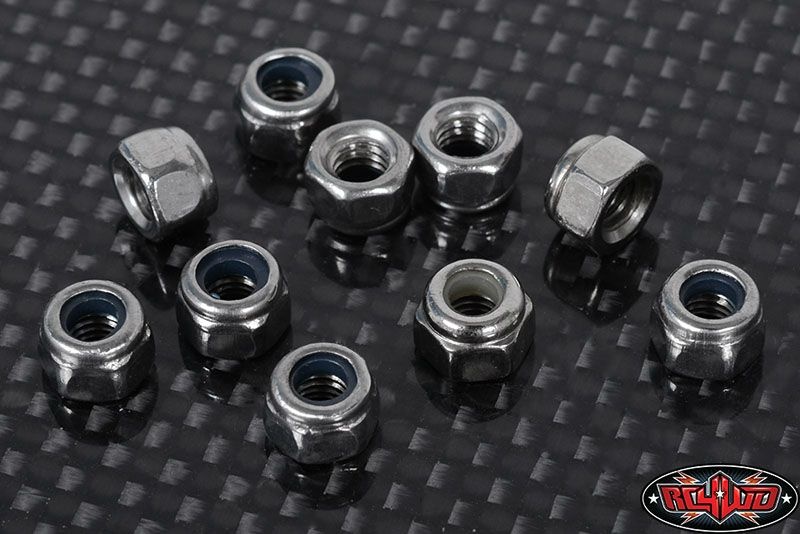 RC4WD Nylock Nuts M4 (Silver) Z-S1265