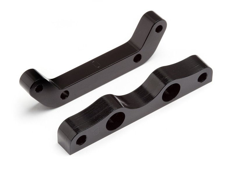 HPI Schwingenhalter Alu (schwarz/6061/0 Grad/Trophy) 101768