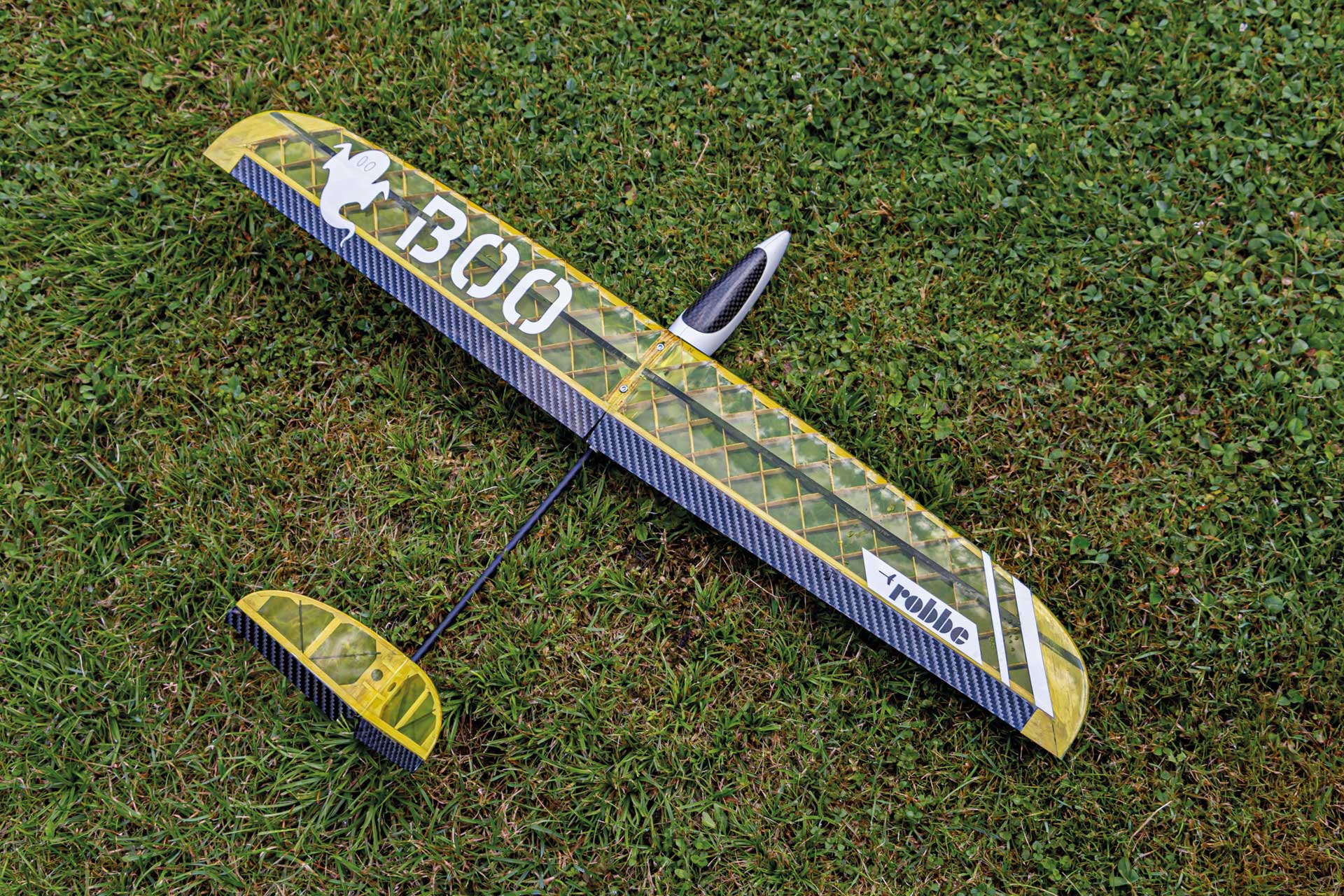 Robbe Boo Slope Glider Gelb ARF in innovativer Sperrholzbauweise 2700