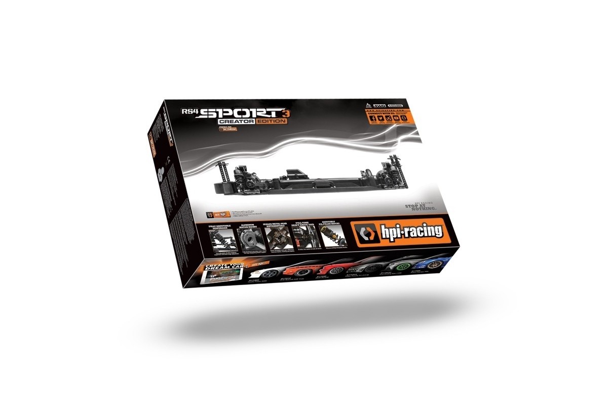 HPI RS4 Sport 3 Challenge Chassis (montiert) 118000 - Abbildung 4