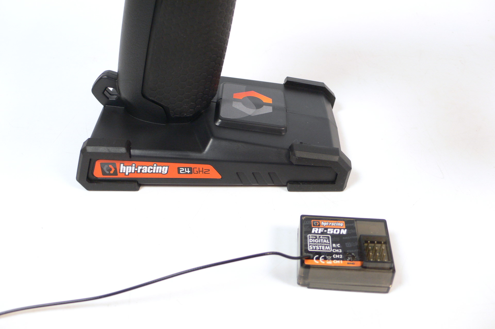 HPI Fernsteuerung TF-50 4-Kanal 2,4GHz incl. Nitro RF-50N Empfänger Pistolensender - Abbildung 3