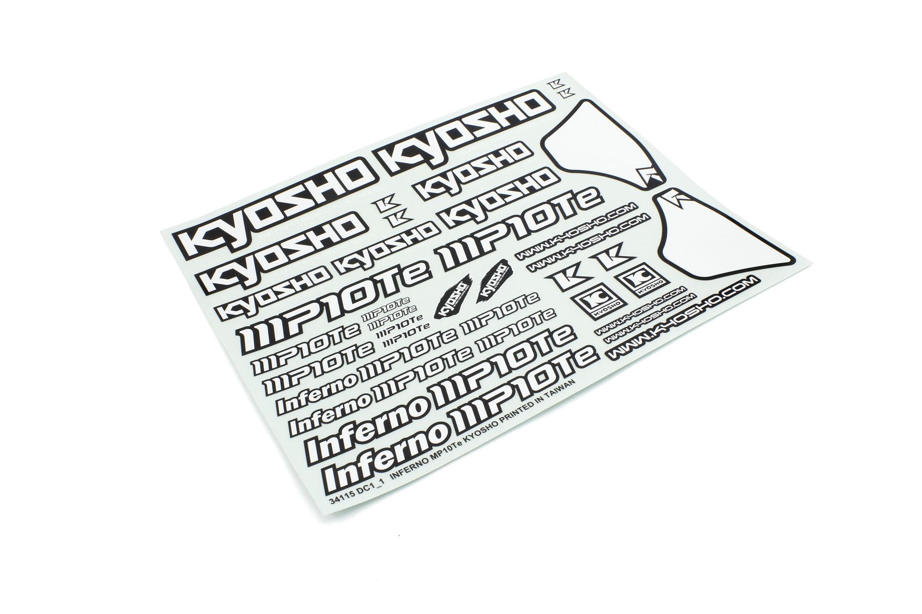 Kyosho Dekorbogen Inferno MP10Te ISD103