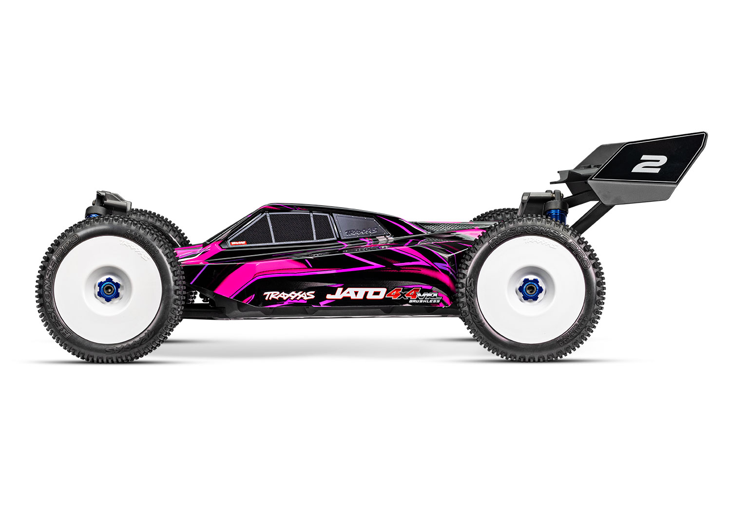 Traxxas JATO 4x4 VXL 4S Brushless Buggy pink HD-Teile RTR 90386-4 - Abbildung 3