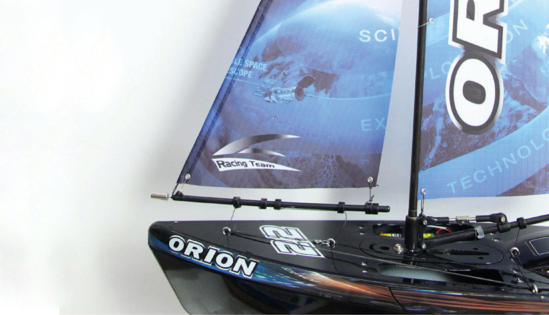 Joysway Orion V2 RTR Segelboot, rot 46,5 cm, 2,4GHz 26086 - Abbildung 2