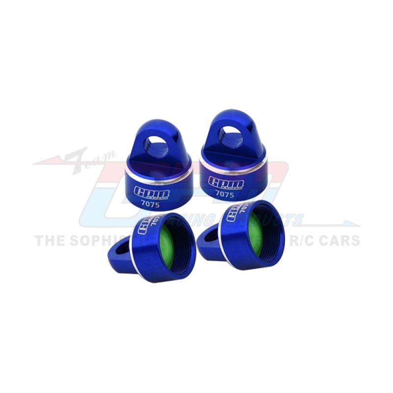 GPM Aluminium 6061-T6 Dämpferkappe für GPM & Original blau TRX Sledge SLEDPCAPNB