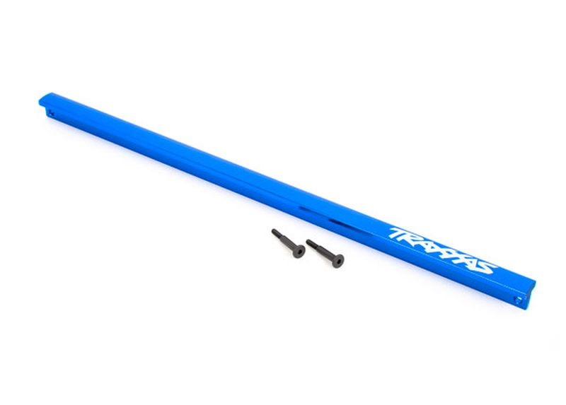 Traxxas Chassis Brace (T-Bar) 6061-T6 Alu blau + Schrauben 9523X