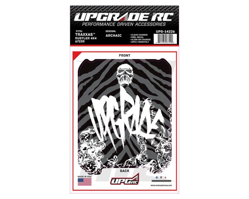 Upgrade RC Chassis Protector for Traxxas Rustler 4x4 (Archaic) (1) nP62