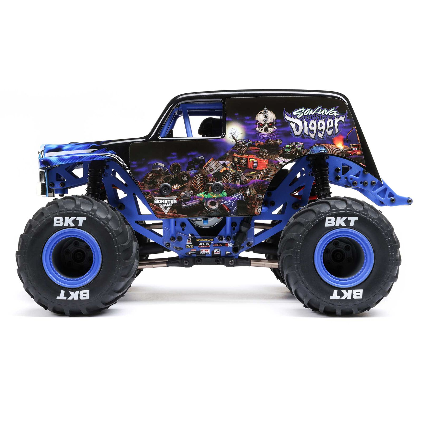 Losi Mini LMT Son Uva Digger 1/18 4WD Monster Truck LOS01026T2