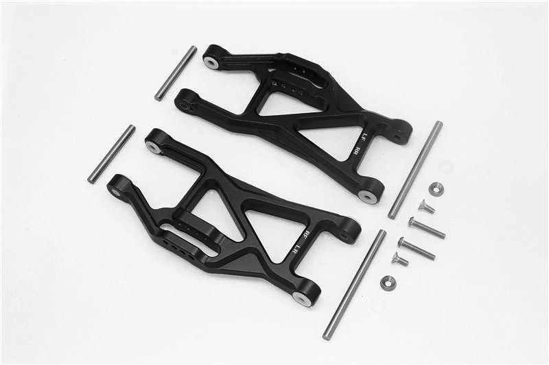 GPM Alu Querlenker unten v/h schwarz Traxxas MAXX