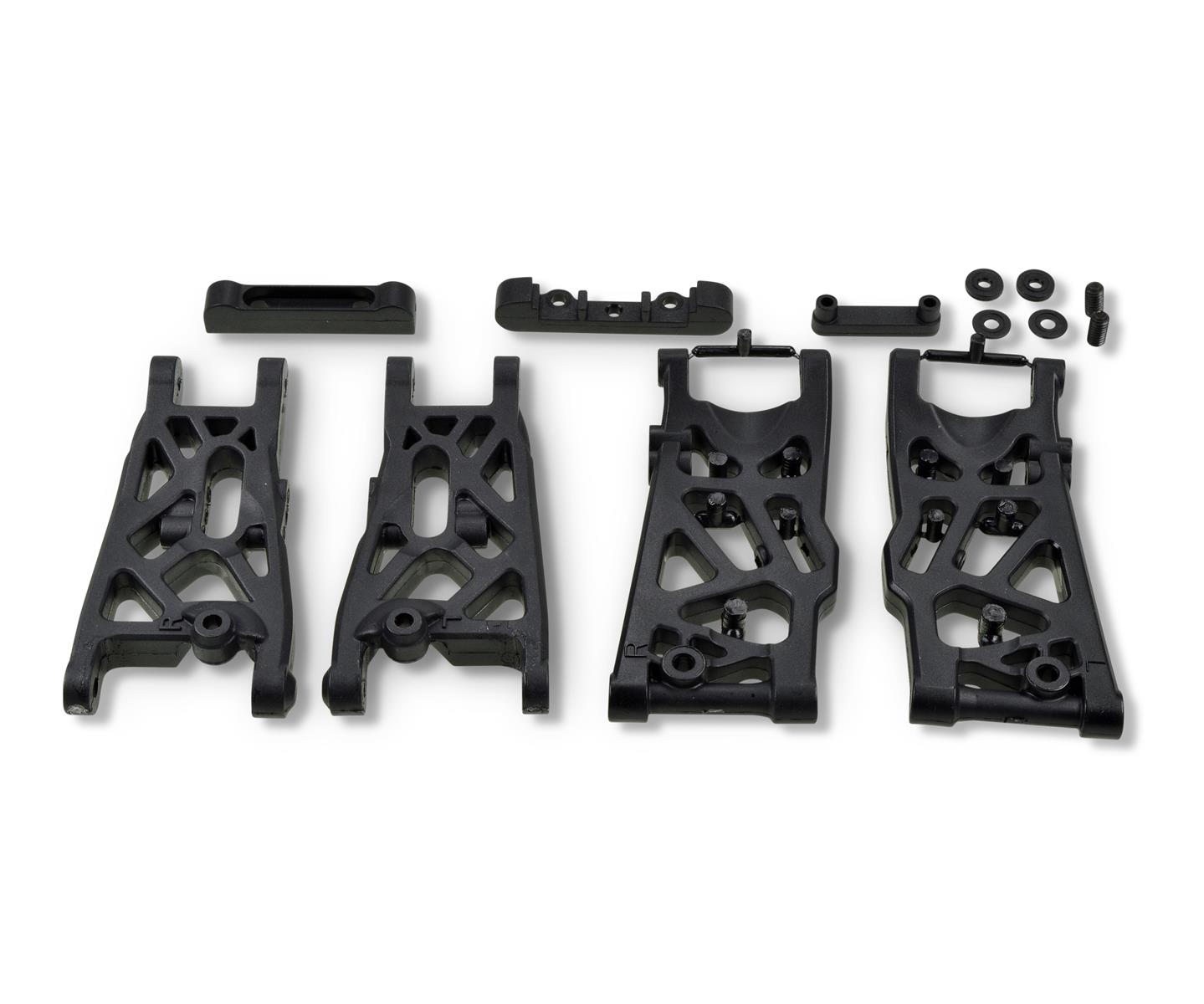 Carson 05669 X10EB-2WD Querlenker + Halter-Set V/H 500405669