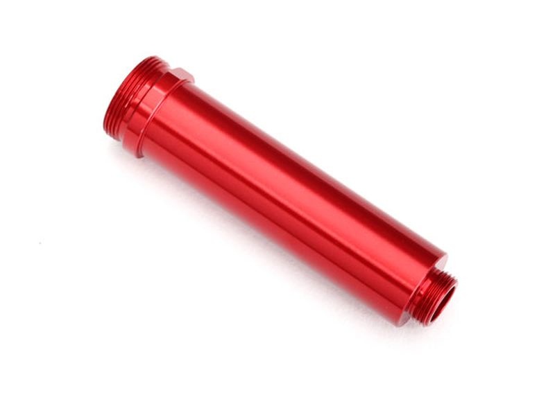 Dämpfergehäuse GTR, 64mm rot Alu vo ohne Gewinde 8453R