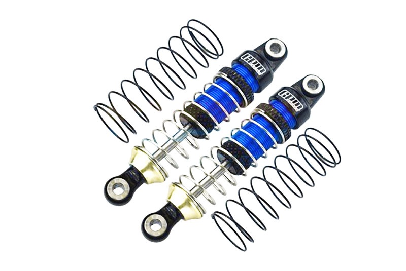 GPM Dämpfer 6061-T6 Alu blau 52mm mit Federn v/h Traxxas-4M - Abbildung 1
