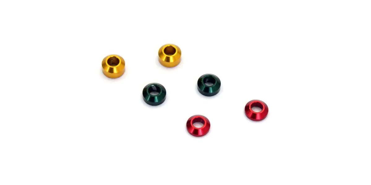 Kyosho Distanzscheiben Mini-Z AWD DWS - Aluminium MDW105B