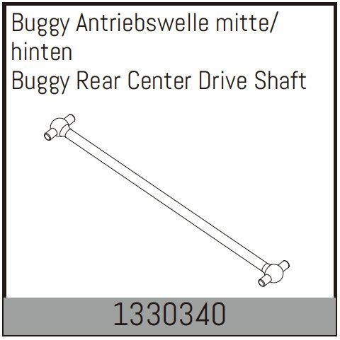 Absima Buggy Antriebswelle mitte/hinten 1330340