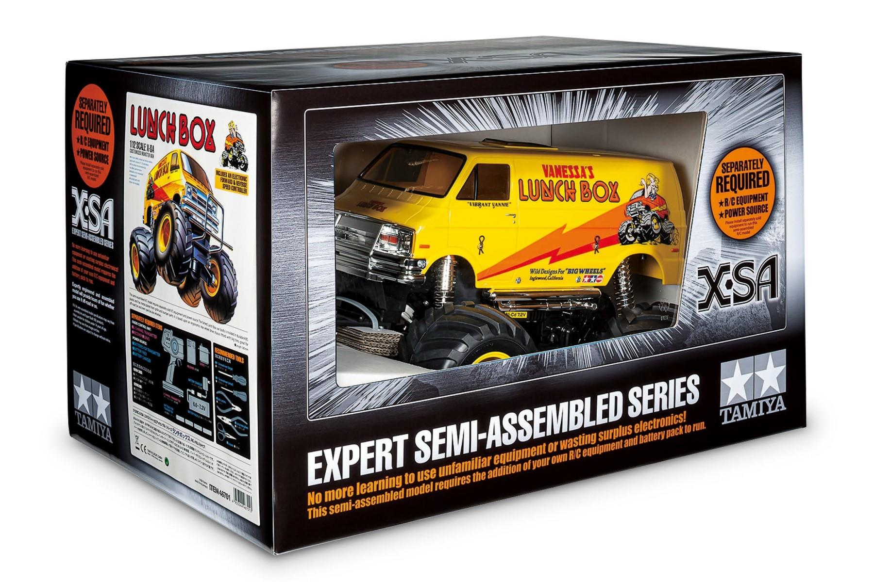 Tamiya 476701 1:12 RC X-SA Lunch Box Monster Van 300046701