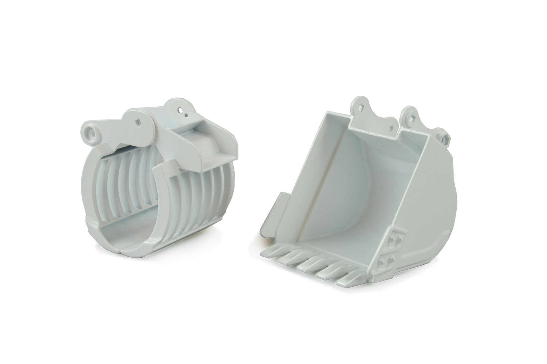 Amewi Bagger Vollmetall V4 1:14 weiß, 2,4GHz 22415 - Abbildung 8