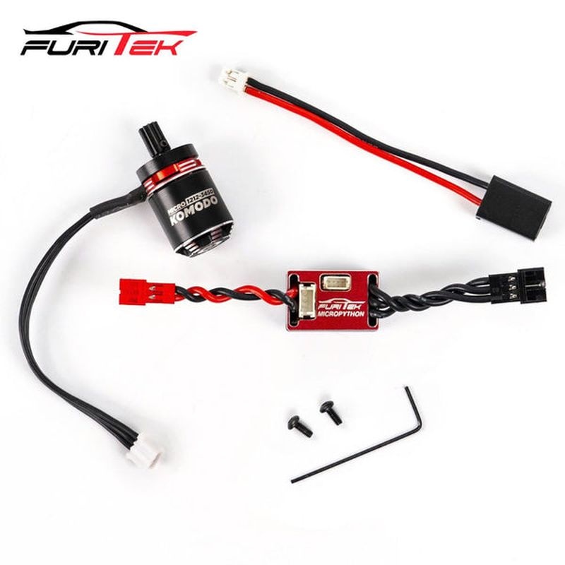 FURITEK MicroModo 2025 BL-Power System MicroPython+MicroKomodo für TRX-4M (no waterproof) FUR-2633