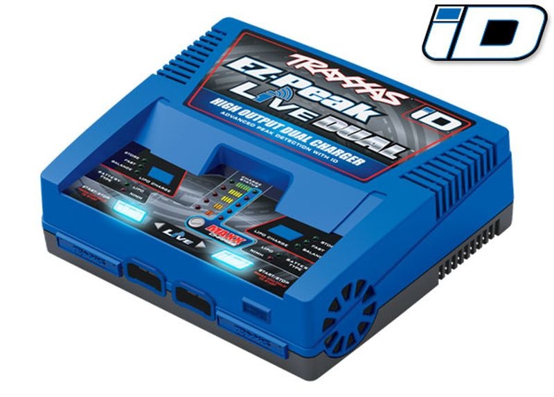 Traxxas DUAL EZ-Peak Live 200 Watt NiMH/Lipo Schnell-Lader 2973G - Abbildung 1