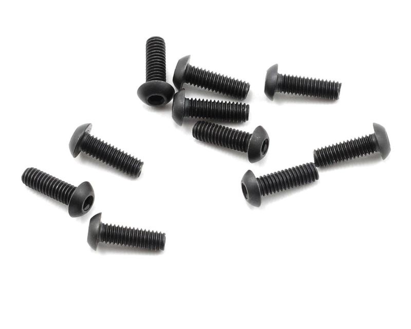 ProTek RC 2.5x8mm High Strength Rundkopfschrauben (10)  PTK-H-3103