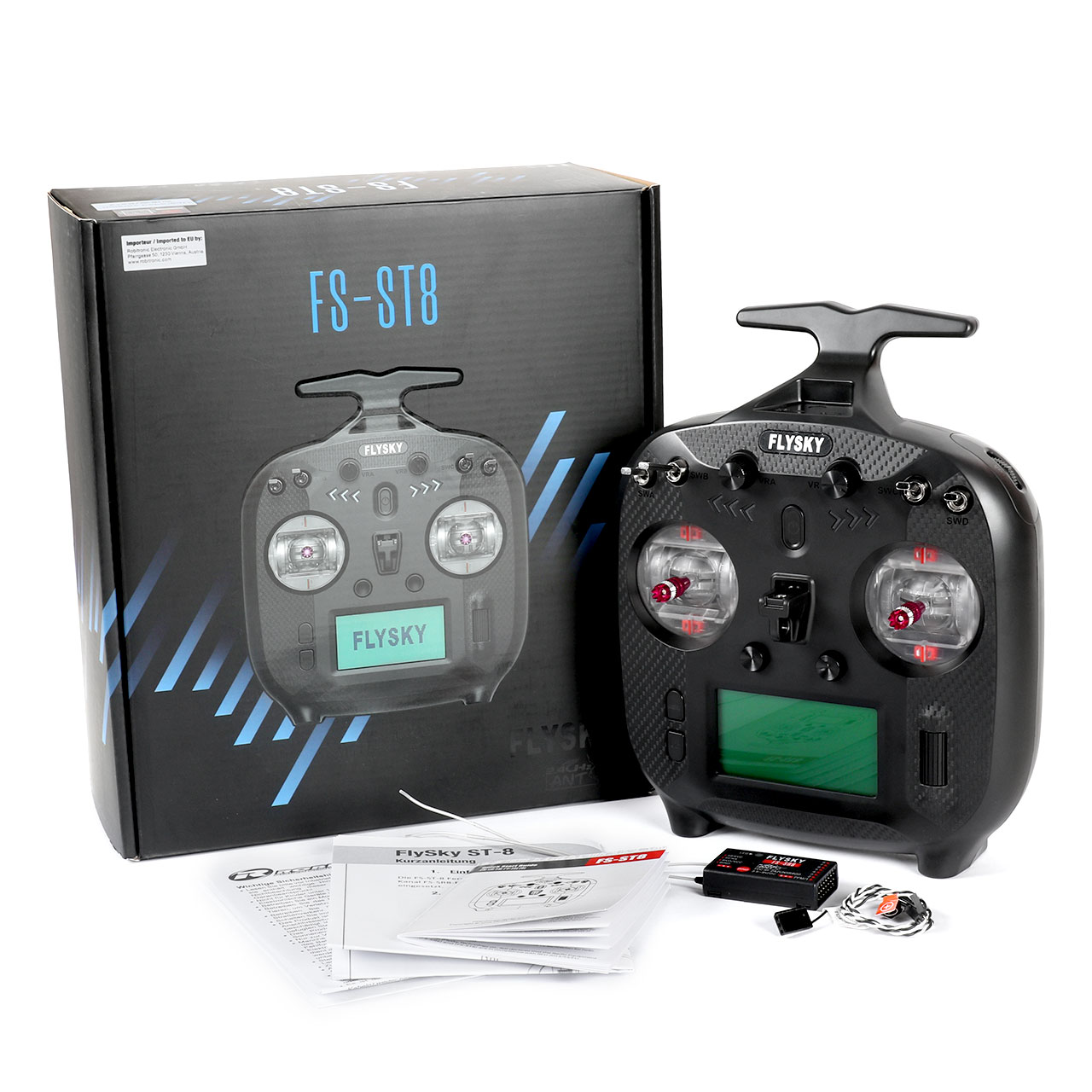 Flysky FS-ST8 Sender 8 Kanal mit 1 Empfänger FS005 - Abbildung 6