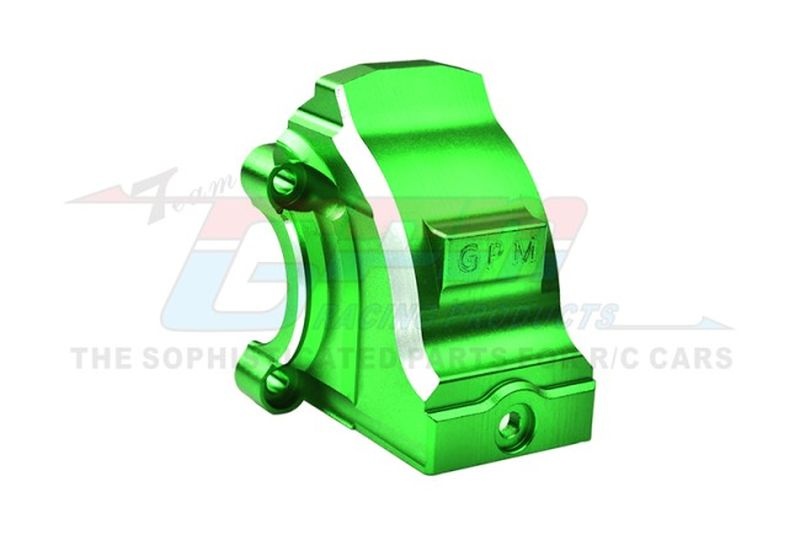 GPM Aluminium Getriebegehäuse v/h grün TRX X-MAXX, XRT TXM012ANG