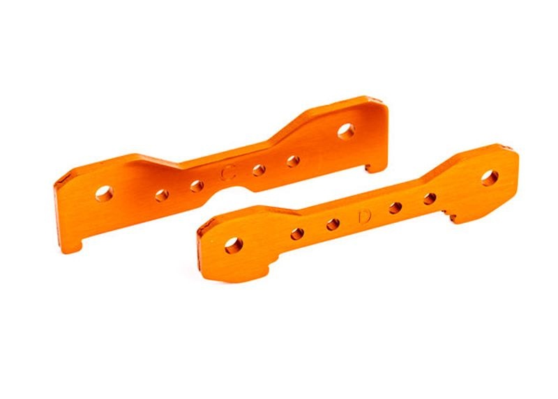 Traxxas Tie-Bars hinten 6061-T6 Alu orange eloxiert 9528T