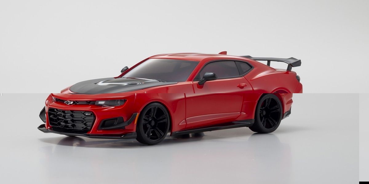 Kyosho Autoscale Mini-Z Chevrolet Camaro ZL1 1LE Hot Red (W-MM) MZP242R