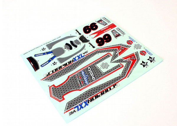 Kyosho DEKORBOGEN SCORPION XXL VE SXD001