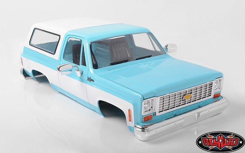 RC4WD Chevrolet Blazer Hard Body Complete Set (Light Blue) Z-B0148