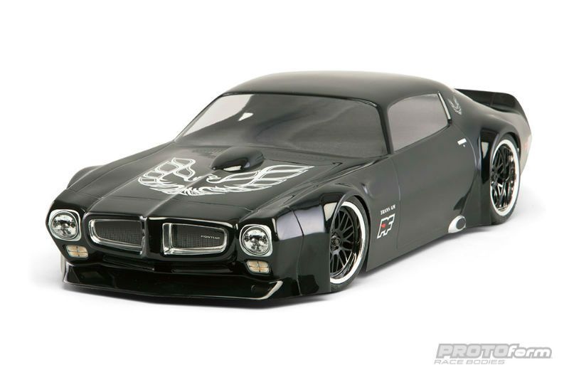PROTOform 1971 Pontiac Firebird TransAm Clear Body 200mm / VTA Class 1535-30 - Abbildung 1