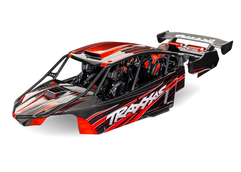Traxxas Karo rot kpl. Funco 10911-RED - Abbildung 1