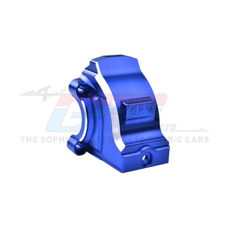 GPM Aluminium Getriebegehäuse v/h blau TRX X-MAXX, XRT TXM012ANB