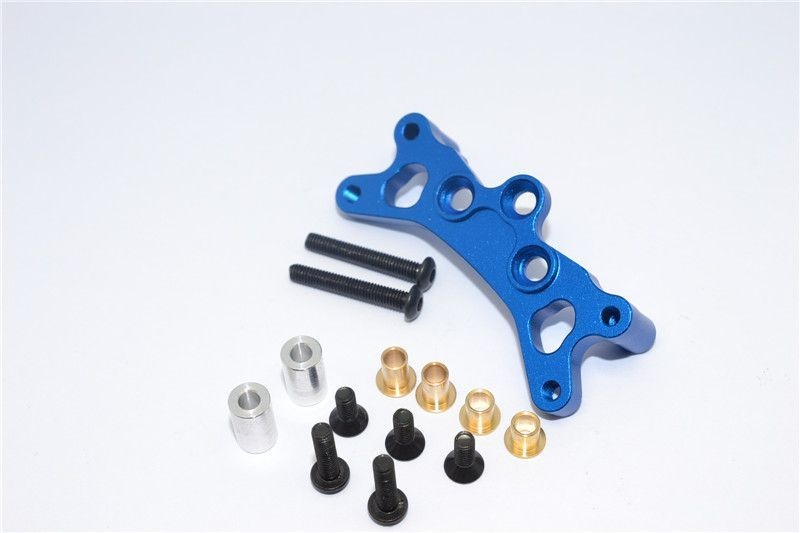 GPM Alu Dämpfersteher vorn blau Tamiya TT02B