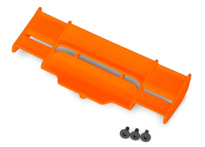 Traxxas 6721T Flügel Rustler 4X4 orange - Abbildung 1