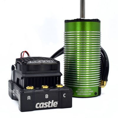 Castle Cobra 5 8S 33.6V ESC, 2028-800KV Motor Combo 1/5 CC010-0179-01
