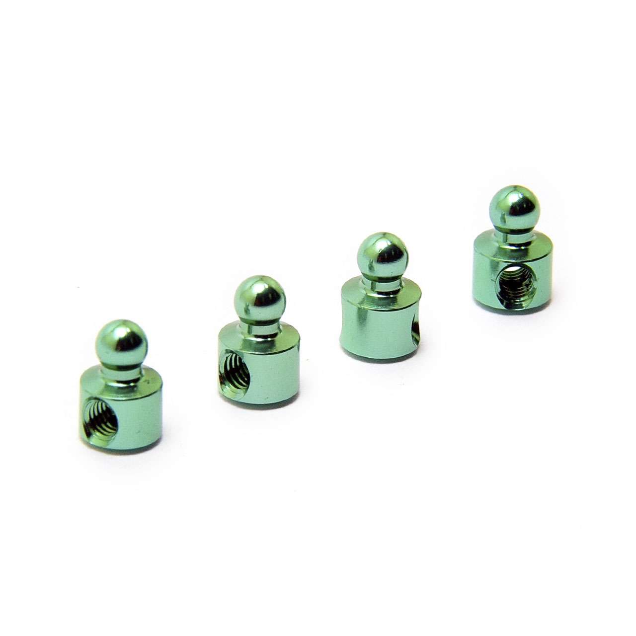 HoBao ALUM BALL STUD 3.8 MM, 4St. 41034