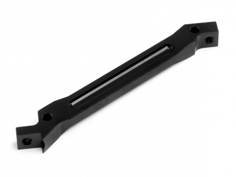HPI Chassis-Strebe Alu vorne (schwarz/6061/Trophy) 101770