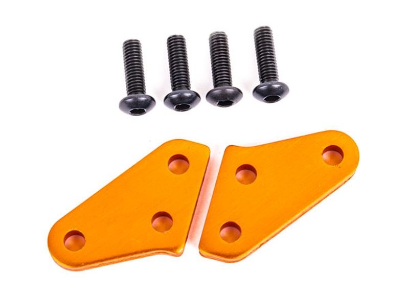 Traxxas Lenkhebel-Arm Alu orange-Eloxiert (2) für 9537 & 9637 9636T