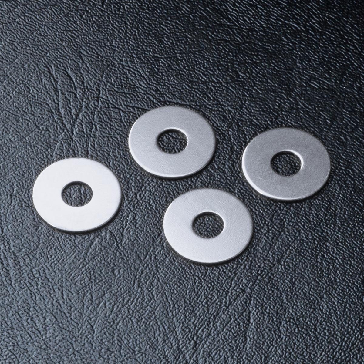 820048S Radmitnehmer Distanzscheibe Alu 0.5mm silber (4 Stück)