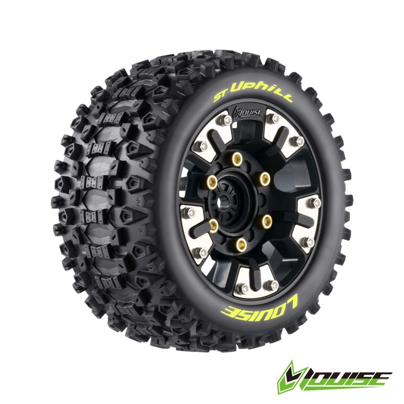 Louise ST-UPHILL auf Felge schwarz 12mm Removable Hex (0&1/2) (2) L-T3388SM