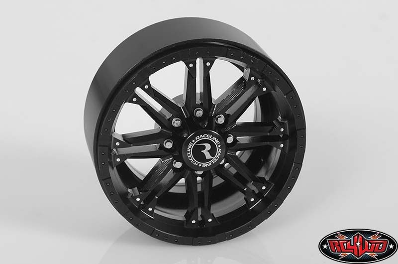 RC4WD Raceline Octane 2.2 Beadlock Wheels (Black) Z-W0184