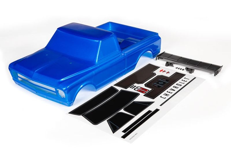 Traxxas Karo Chevrolet C10 blau inkl. Flügel & Aufkleber 9411X - Abbildung 1